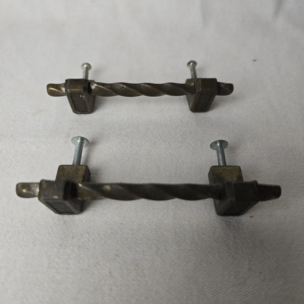 1967 Twisted Drawer Pulls 4 1/2